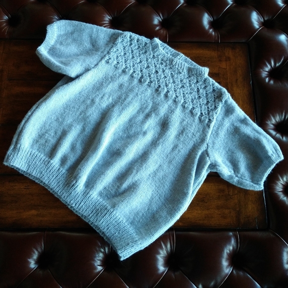 VINTAGE HAND KNIT SWEATER xl (J5) - Picture 7 of 10